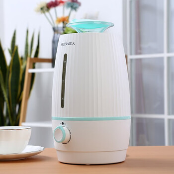 SID超人RH2500加湿器 轻音卧室加湿台式旋钮滋润补水220mL/H微米级水雾 缺水自动断电除噪降噪 2L水箱
