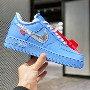 耐克(nike) af1 x air 空軍藝術館藍色 休閒板鞋男女同款 cl1173-400