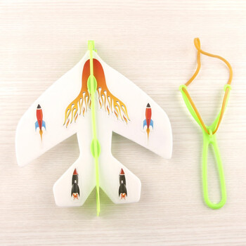 舒雨慧 模型飞机泡沫 手工拼装 橡皮筋动力飞机模型拼装手工泡沫滑翔