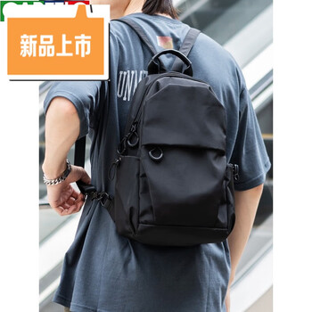 clolvkiss国潮迷你小型双肩包男轻便学生书包户外运动旅行小背包男包