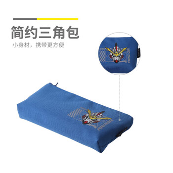 晨光（M&G）三角包笔袋文具袋铅笔盒袋鼠包防摔耐用收纳袋牛津布款式随机APB932EZ单个装