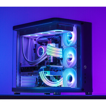 乔思伯（JONSBO）彩虹桥DY-2 8pin*2 显卡霓虹线（显卡发光延长线/5V ARGB 神光同步） 