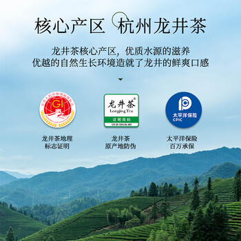 第一江南2026新茶绿茶龙井特级250g明前茶叶礼盒装一品江山杭州高端送礼物