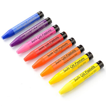 马可（MARCO）24色重彩油画棒 学生儿童手工DIT专业美术绘画套装专用彩绘棒铁盒装送礼礼物 雷诺阿系列美术写生