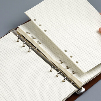 法拉蒙 faramon 活页替芯笔记本子适用6孔A5/80张活页纸加厚方格替换内芯 A5-方格内芯 法拉蒙 faramon 活页替芯笔记本子适用6孔A5/80张活页纸加厚方格替换内芯 A5-方格内芯