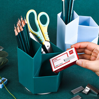 递乐 网红旋转笔筒多功能笔筒创意时尚可爱文具桌面北欧个性简约收纳ins学生文具办公用2402绿色 递乐 网红旋转笔筒多功能笔筒创意时尚可爱文具桌面北欧个性简约收纳ins学生文具办公用2402绿色