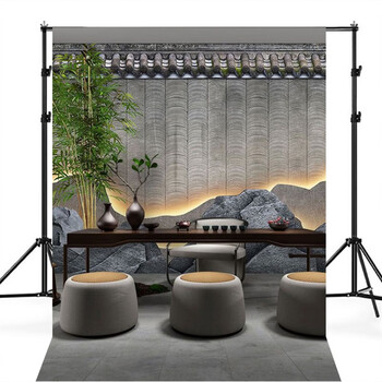 VIERUODIS茶室3D背景墙布养生直播间立体背景布网红室内中医新中式直播背景 XT-51 1.5x2m【图片 价格 品牌 报价】-京东