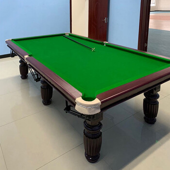 台球桌 标准九尺桌球台 台球馆休闲会所标准中式黑八台球桌九尺桌