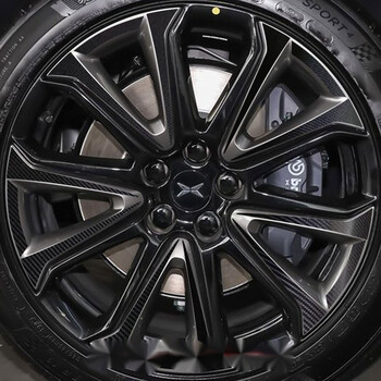 适用于2021小鹏p7轮毂贴纸p5 g3i改装配件改装件装饰改色贴汽车用品