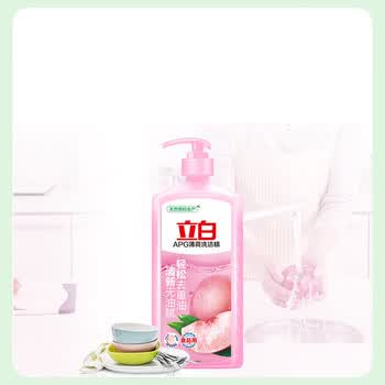 立白洗洁精【实惠囤货 呵护家庭】APG薄荷精1450g+钢丝球1只