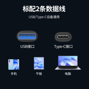 绿联（UGREEN）USB/Type-C读卡器3.2高速 支持索尼佳能相机cfeA/cfeB/SD/TF卡手机无人机 适用CFexpressA/B内存卡