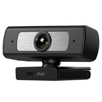 普联（TP-LINK）USB电脑摄像头 400万2K高清带麦克风360°旋转家用远程视频网课会议直播专用网络摄像机 TL-UC24