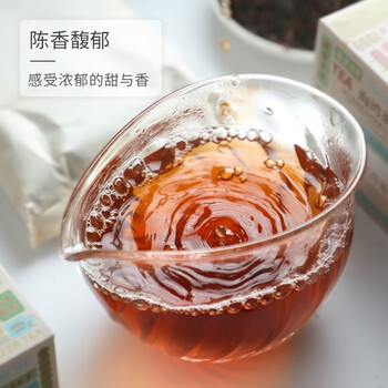 老同志茶叶 普洱茶熟茶 2022年特级品质茶 香滑散茶100克