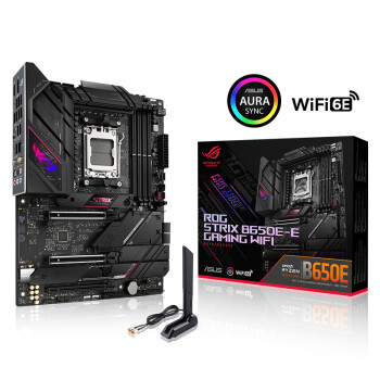 ROG STRIX B650E-E GAMING WIFI主板 支持 CPU 9700X/7800X3D/9800X3D (AMD B650E/socket AM5)