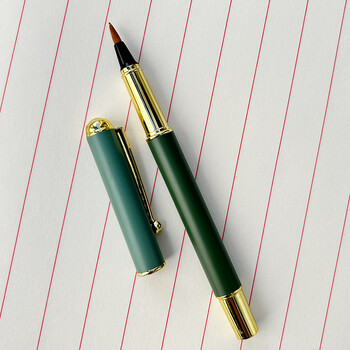 芬尚 钢笔式毛笔礼盒装 狼毫加健小楷毛笔软头笔可加墨可替换墨囊成人学生书法练字抄写经书临摹字帖用