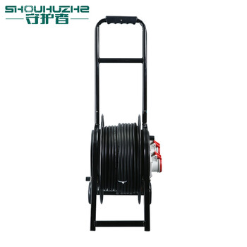 守护者 4SLG350164G5 移动电缆绕线盘380V~400V16A工业轮车电缆盘YZW 3*2.5mm²+1*1.5mm²/50米