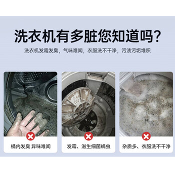 GOOD POINT洗衣机清洗剂2500mL 机槽清洁滚筒波轮洗衣机清洁剂强力除垢除菌