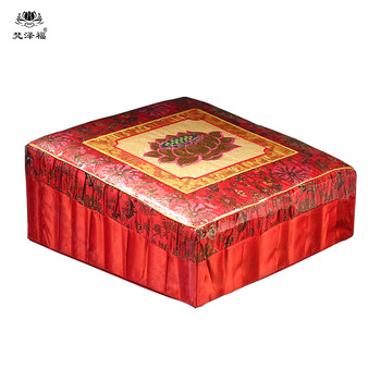 梵泽福大拜垫拜佛跪垫拜凳佛堂家用佛具佛教用品佛垫子实木磕头跪拜垫拜佛凳拜佛垫拜墩红色 45 45cm 常规 图片价格品牌报价 京东