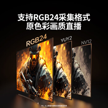 绿联FPGA方案HDMI视频采集卡4K高清环出  适用尼康索尼单反相机Switch/PS4/5手机平板电脑游戏直播录制