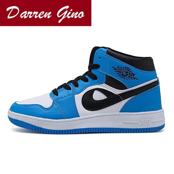 走步鞋散步鞋a锥鞋男孩子夏夏天高邦高腰中腰子鞋ij鞋蓝球鞋潮酷学生