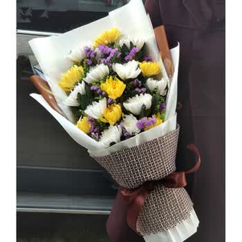 花親殡葬用花 花親全国同城配送追悼花束丧礼葬礼鲜花西安昆明呼和浩特鲜花店清明节菊花哀思祭奠鲜花花束随葬扫墓祭祀用花 行情报价价格评测 京东