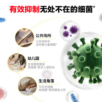威露士泡沫洗手液清洁抑菌99.9%儿童成人健康呵护清新香气 300ml/5瓶