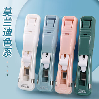 晨光（M&G）推夹器套装学生试卷无痕学生办公便携新型票夹文件夹子颜色随机单个装ABS916AU