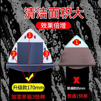 官佳10档调磁5-36MM擦玻璃神器双面擦玻璃高楼单双层中空玻璃擦窗神器