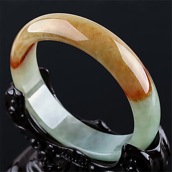 レトロ！ 翡翠 福祿寿 手玩件 Fortunate Longevity' An Extraordinary 'Imperial Green' Carved