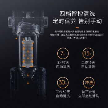 COLMOAVANT套系自动反冲洗CWQZ-A25前置过滤器 40微米精密过滤 4T/H大流量 四档智洗 环保材料更健康