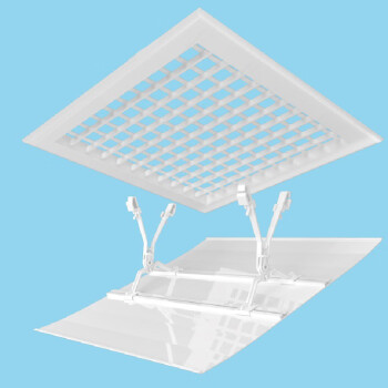 禾佳成空調擋風板防直吹導風板出風口遮風罩方形天花機導流板商場酒店