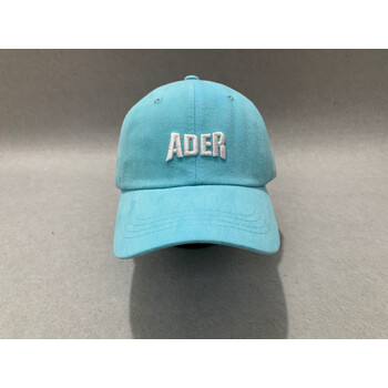 依锦艾韩ader字母棒球帽刺绣帽男女弯檐黑白大头围鸭舌帽ins遮阳太 湖