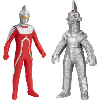 超决战软胶系列 奥特曼怪兽 儿童玩具 赛文奥特曼超联合乌英达姆69036