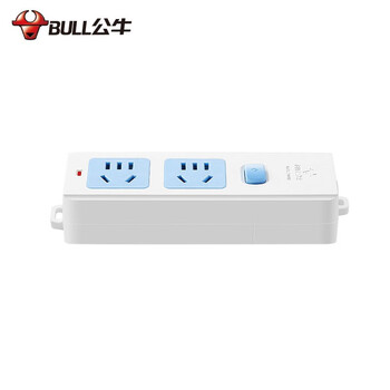 公牛(BULL)无线插座 2位总控排插/拖线板/电源接线板GN-412K (需自行配电源线和插头) 公牛(BULL)无线插座 2位总控排插/拖线板/电源接线板GN-412K (需自行配电源线和插头)