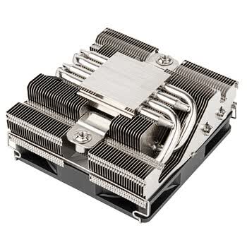 银昕（SilverStone）下压式CPU散热器HYH90（支持AMD AM5.INTEL 1700多平台/四热管/适配ITX机箱/PWM风扇)