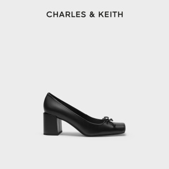 CHARLES&KEITH黑色高跟鞋新款- CHARLES&KEITH黑色高跟鞋2021年新款- 京东