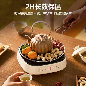 苏泊尔（SUPOR）电陶炉煮茶电磁炉家用电磁炉灶新型迷你小型简易大功率速热轻音火锅围炉煮茶炉C10-CS15