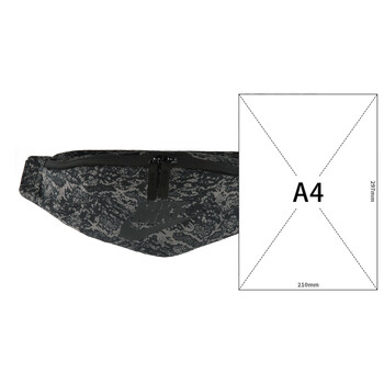 耐克（NIKE）男女腰包 单肩包斜挎包胸包休闲包HJ8365-289 黑灰