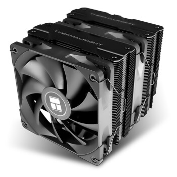 Thermalright(利民)Peerless Assassin 120 BLACK 风冷散热器 AGHP六热管双塔带顶盖 PA120 BLACK  