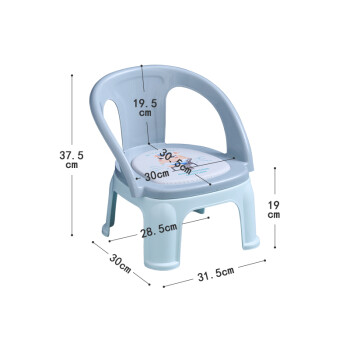 抖音同款年货优选 叮当猴塑料儿童餐椅叫叫椅放屁凳子宝宝吃饭椅防滑板凳卡通幼儿靠背椅子加厚蓝色 图片价格品牌报价 京东