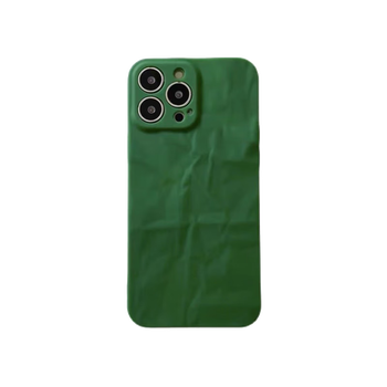 帝仕信 多色立体褶皱适用苹果14promax手机壳iphone13新款12硅胶11女