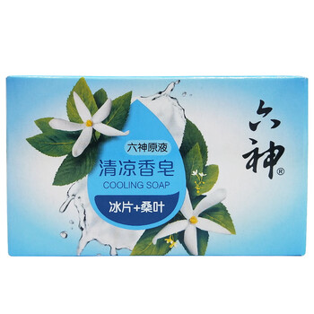 六神 香皂108g*2 块 清凉香皂(冰片+桑叶)【优惠】