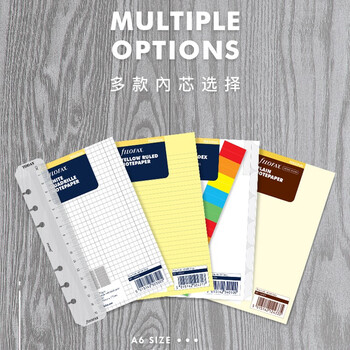 Filofax内页替芯活页记事本替换芯英国进口A6日程记事提醒贴130137 Filofax内页替芯活页记事本替换芯英国进口A6日程记事提醒贴130137