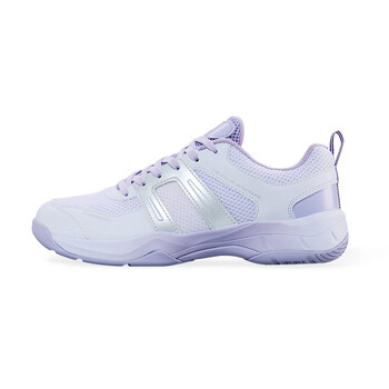 川崎（KAWASAKI）羽毛球鞋男女款减震耐磨透气运动鞋泡芙K-073d Plus浅紫色 44
