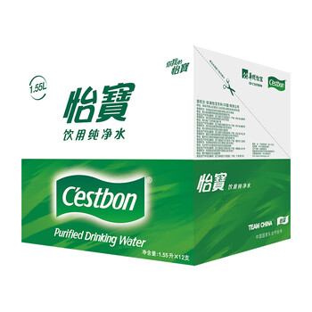 怡宝 饮用水 饮用纯净水1.55L*12瓶 整箱装 怡宝 饮用水 饮用纯净水1.55L*12瓶 整箱装