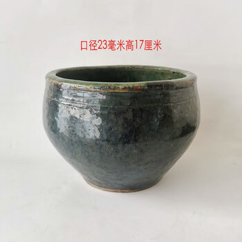 中国清時代染付大缸 中国清時代染付大缸 清代瓷缸价格报价行情- 京东