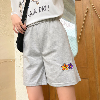 中考运动短裤女学生体育专用裤高三跑步考试夏季初中田径休闲5分灰色