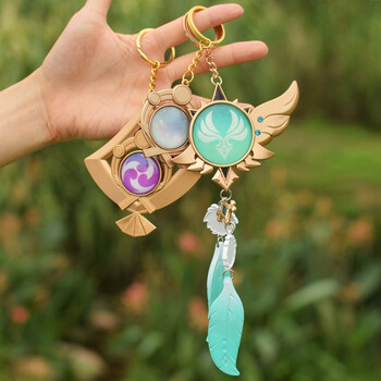 支持京豆优惠券须弥神之眼挂件 原神周边挂件温迪神之眼模型吊饰钥匙