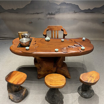 花梨木树根茶桌品牌及商品- 京东