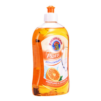 大公鸡管家CHANTECLAIR浓缩香橙洗洁精 去油污清洗无残留不伤手500ml*3瓶装